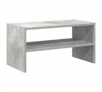 Qnhdfrt Scarpiera Impilabile Grigio Cemento 60x30x30,5 cm