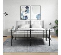 Qnhdfrt Set di 2 comodini da parete bianco, 35 x 35 x 20 cm, in legno dal design moderno, robusti e durevoli, montaggio a parete, senza contatto con il pavimento, per camera da letto, corridoio e