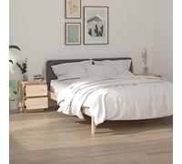 Qnhdfrt Set di 2 comodini in legno massello di pino massiccio, 40 x 35 x 50 cm, sottile, piccolo, moderno, per camera da letto, armadietto universale