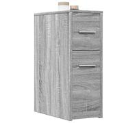 Qnhdfrt Sonoma - Armadio sottile con ruote, 22 x 44 x 61,5 cm, per bagno, cucina, soggiorno, pratico spazio e mobilità
