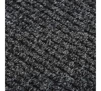 Qnhdfrt Tappeto Corsia Acchiappa Polvere 100x100 cm Antracite
