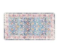 Qnhdfrt Tappeto Lavabile 80x150 cm Antiscivolo in Velluto da Salotto