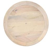 Qnhdfrt Tavolino di Servizio 50x55 cm in Legno Massello di Mango