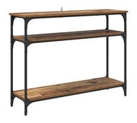 Qnhdfrt Tavolo Consolle da Ingresso Stile Industriale 100x29x75 cm