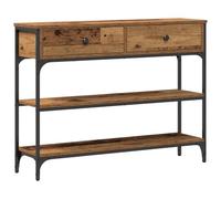 Qnhdfrt Tavolo Consolle Ingresso Legno Ingegnerizzato 100x25x75 cm