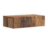 Qnhdfrt Tavolo Sospeso da Parete Vintage con Cassetto 59x34,5x17 cm