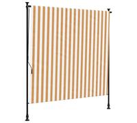 Qnhdfrt Tenda a Rullo da Esterno 150x270 cm in Acciaio e Poliestere
