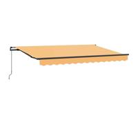 Qnhdfrt Tenda da Sole Retrattile 2.5x2m Sabbia per Giardino e Terrazzo | Copertura parasole regolabile per esterno, ideale per creare zone d'ombra fresche su balcone, patio o veranda.