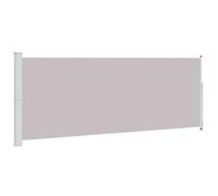 Qnhdfrt Tenda Laterale Retrattile 100x500 cm Grigio Paravento da Esterno