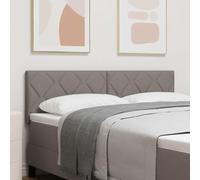 Qnhdfrt Testiera a LED, motivo a rombi, 144 cm, in tessuto, comodo, schienale con porta USB, design moderno con diamante, facile da montare per camera da letto