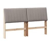 Qnhdfrt Testiera Imbottita Talpa 160 cm in Tessuto e Legno Massello