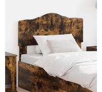 Qnhdfrt Testiera in rovere affumicato, 78 x 3 x 100 cm, materiale in legno, design moderno, robusto, durevole, facile da curare per camera da letto e camera degli ospiti