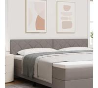 Qnhdfrt Testiera letto 200 x 78 cm tortora geometrica blocco di diamanti design imbottito da parete in poliestere e legno, comodo schienale per camera da letto moderno e durevole