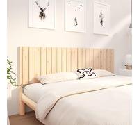 Qnhdfrt Testiera letto 205,5 x 100 cm legno massello di pino rustico non trattato come comodo schienale per leggere e rilassarsi in camera da letto