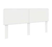 Qnhdfrt Testiera Letto in Legno Ingegnerizzato Bianco 203x100 cm | Pannello retro finito per posizionamento libero nella camera da letto, struttura rettangolare simmetrica e stabile.