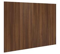 Qnhdfrt Testiera Letto Rovere Marrone 120x1,5x80 cm Legno Multistrato