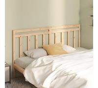 Qnhdfrt Testiera per letto 206 x 100 cm, in legno massello di pino, design moderno, materiale naturale rustico, per camera da letto con e senza testate