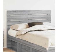 Qnhdfrt Testiera Sonoma grigia, 160 x 100 cm, materiale in legno, design moderno, robusta e durevole, per camera da letto