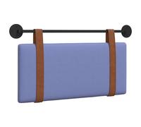 Qnhdfrt Testiera Sospesa Blu Jeans in PU e Legno Ingegnerizzato 90x55 cm