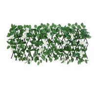 Qnhdfrt Traliccio Edera Artificiale Espandibile Siepe Legno 180x30 cm