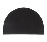 Qnhdfrt Zerbino Mezzo Rotondo 60x90 cm in Cocco Naturale per Ingresso