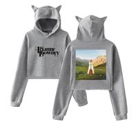 QNMGUN Rianne Downey The Consequence of Love con Cappuccio, Classico Pullover con Cappuccio per Uomo E Donna Comodo Stile Street,Grigio,XS