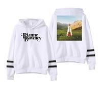 QNMGUN Rianne Downey The Consequence of Love con Cappuccio, Classico Pullover con Cappuccio per Uomo E Donna Comodo Stile Street,Bianca,XS