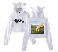 QNMGUN Rianne Downey The Consequence of Love con Cappuccio, Classico Pullover con Cappuccio per Uomo E Donna Comodo Stile Street,Bianca,4XL