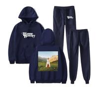 QNMGUN Rianne Downey The Consequence of Love con Cappuccio, Classico Pullover con Cappuccio per Uomo E Donna Comodo Stile Street,Blu,XL