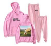 QNMGUN Rianne Downey The Consequence of Love con Cappuccio, Classico Pullover con Cappuccio per Uomo E Donna Comodo Stile Street,Rosa,M