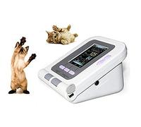 QNMM Sfigmomanometro Elettronico Veterinario Monitor Automatico della Pressione Sanguigna Tonometro con 3 Polsini, per Cani/Gatti/Animali Domestici