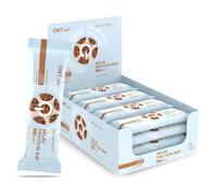QNT - Barretta Proteica Milkii (60 G) - Barrette proteiche - Barretta proteica e a basso contenuto di zucchero - Biscotti