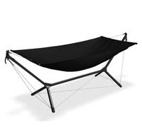 QNUX Home - Set di amache salva-spazio nero