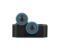 QOAKSDY Accessori Auto RC per Arrma per Infraction per Limitless per Felony 1/7 rc Car Parts Supporto per Albero Motore Centrale Metallo per Alto per Set di per velocità(Black)