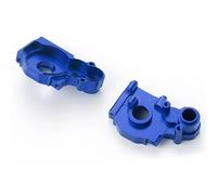 QOAKSDY Accessori Auto RC per LOSI per Mini-B per Mini-T 1/16 1/18 RC Crawler Ricambi Auto Accessori per Buggy da per Corsa Scatola Ingranaggi Alluminio Custodia(Blue)