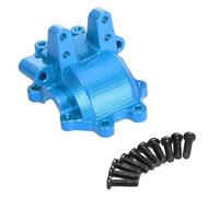 QOAKSDY Accessori Auto RC per MJX per Hyper Go 14210 14209 1/14 RC Car Accessori di Aggiornamento Scatola del Cambio Anteriore Metallo Coperchio Dell'alloggiamento Differenziale(Blue)