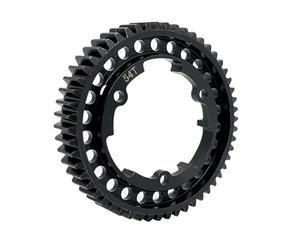 QOAKSDY Accessori Auto RC per Traxxas 1/5 per X-Maxx 6S 8S 1/7 XO-1 1/10 per E-Revo 2.0 per VXL per MAXX rc Car Upgrades Parts Ingranaggio Cilindrico Acciaio 54T 6449