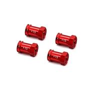 QOAKSDY Accessori Auto RC per Traxxas per Mini per E-Revo per Slash per Rally per Summit 1/16 rc Car Parts Mozzo Ruota Esagonale Metallo Connettori Allungati