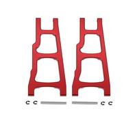 QOAKSDY Accessori Auto RC per Traxxas per Slash per Rustler per Stampede XO-1#3655X 1/10 rc Car Parts 4x4 Bracci di Sospensione Anteriori E Posteriori Inferiori(Red,Right)