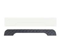QOAKSDY Accessori Auto RC per TRX4M per Defender 1/18 RC Crawler Car Parti Paramotore Metallo Gonna Laterale Griglia di Aspirazione Trim Porta Coda Piastra AntiGraffio(Tail Door Plate)