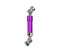 QOAKSDY Accessori Auto RC per WLtoys 12428 12423 1/12 RC Short Course per Desert per Buggy Car Upgrade Parts 1 Pz CVD Albero di Trasmissione Posteriore Metallo 80 Mm(Purple)