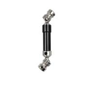 QOAKSDY Accessori Auto RC per WLtoys 12428 12423 1/12 RC Short Course per Desert per Buggy Car Upgrade Parts 1 Pz CVD Albero di Trasmissione Posteriore Metallo 80 Mm(Black)