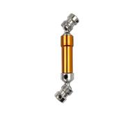 QOAKSDY Accessori Auto RC per WLtoys 12428 12423 1/12 RC Short Course per Desert per Buggy Car Upgrade Parts 1 Pz CVD Albero di Trasmissione Posteriore Metallo 80 Mm(Yellow)