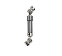 QOAKSDY Accessori Auto RC per WLtoys 12428 12423 1/12 RC Short Course per Desert per Buggy Car Upgrade Parts 1 Pz CVD Albero di Trasmissione Posteriore Metallo 80 Mm(Gray)