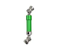 QOAKSDY Accessori Auto RC per WLtoys 12428 12423 1/12 RC Short Course per Desert per Buggy Car Upgrade Parts 1 Pz CVD Albero di Trasmissione Posteriore Metallo 80 Mm(Green)