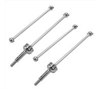 QOAKSDY Albero Motore CVD per 144001 1/14 RC Drift Car Parts 4 Pezzi CVD Anteriore per Albero di Trasmissione Universale E Dog Bone Posteriore
