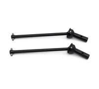 QOAKSDY Albero Motore CVD per Arrma 1/8 per Typhon 6S 1/7 per Infraction per Limitless per BLX rc Car Parts 4 Pezzi di Albero Trasmissione Anteriore E Posteriore in Metallo(Black,2 PCS Fron)
