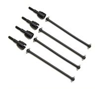 QOAKSDY Albero Motore CVD per HSP 94111 94108 94170 08029 02033 1/10 rc Car Parts 4 Pezzi di Albero Motore Dogbone in Acciaio E ASSE Ruota Ricambio