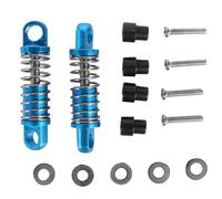 QOAKSDY Ammortizzatore RC per WLtoys K969 K989 K999 P929 4WD Parti di Aggiornamento per Auto A per Corsa Breve Drift 2 Pezzi Ammortizzatori Metallo 1/28 rc Car