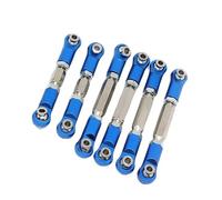 QOAKSDY Asta Sterzo RC per Arrma per Granite per Senton per Vorteks per Typhon per Big per Rock Parti di Aggiornamento per Auto RC 1/10 Set di Tiranti di Collegamento(Blue)